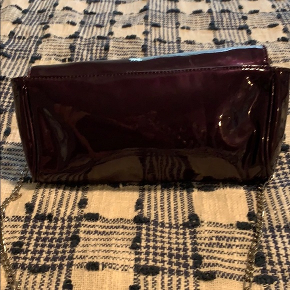 ๐ Nine West Clutch Purse - Deep Plum - Picture 4 of 5